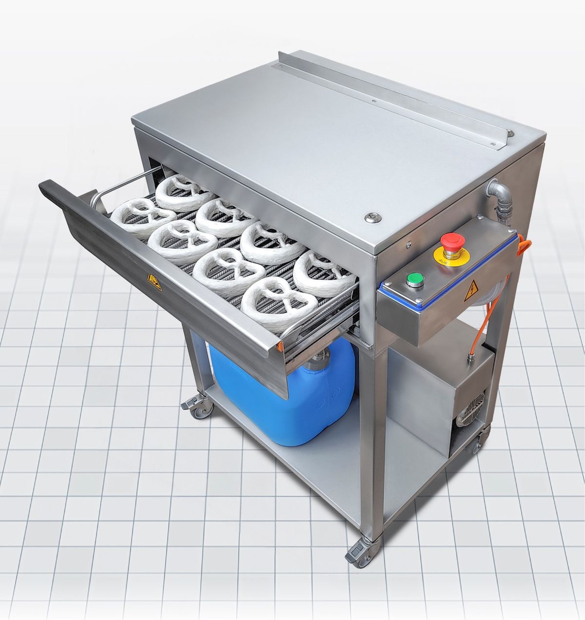 Das ideale Belaugungsgerät für Laden und Filiale. Das ideale Belaugungsgerät für Laden und Filiale.